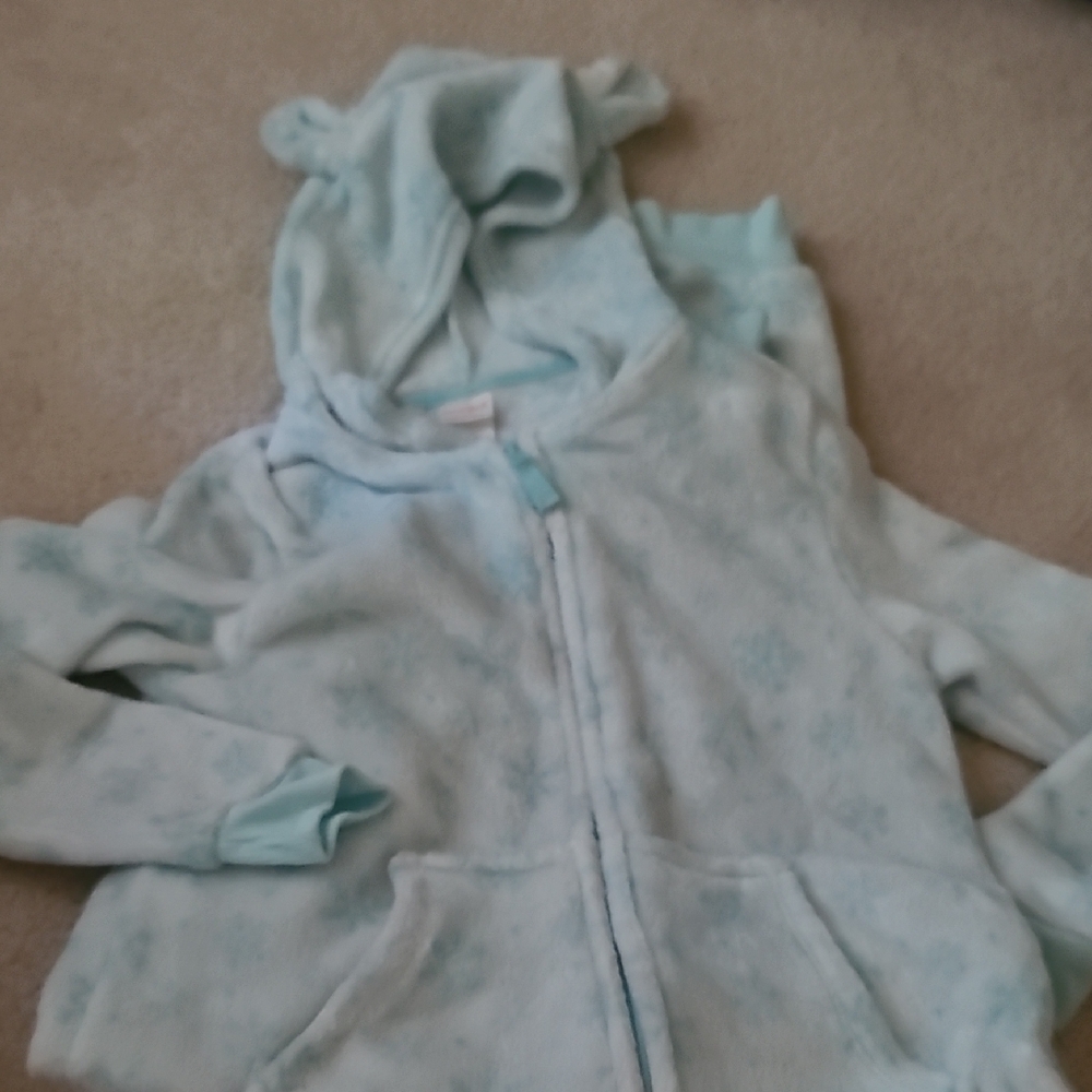 Cat & Jack Light Blue Kids Hoodie with Ears